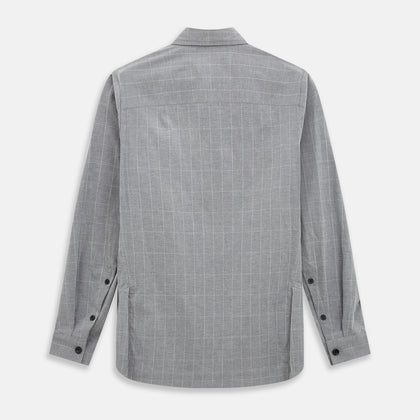 Grey Check Hampstead Overshirt Image 2