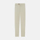 Turnbull & Asser Taupe Cotton Blend Henry Trousers with a straight-leg formal cut, button and zipper closure, belt loops, and side pockets, shown against a plain white background.