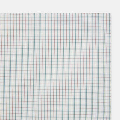 Green Multi Graph Check Hand-Rolled Handkerchief Image 1