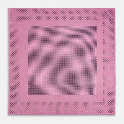 Pink Dot Silk Pocket Square Image 3