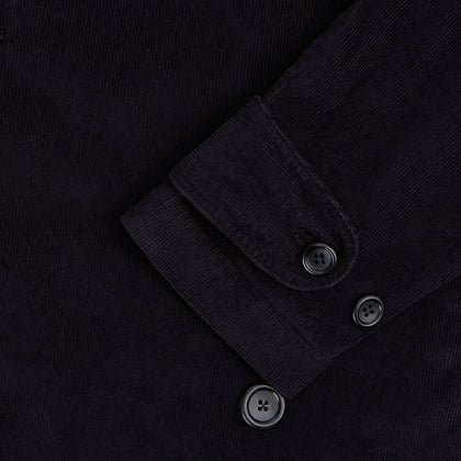 Navy Kingston Corduroy Caban Jacket Image 4