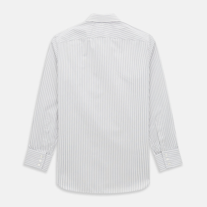 Red and Navy Graph Check Westminster Shirt Image 2