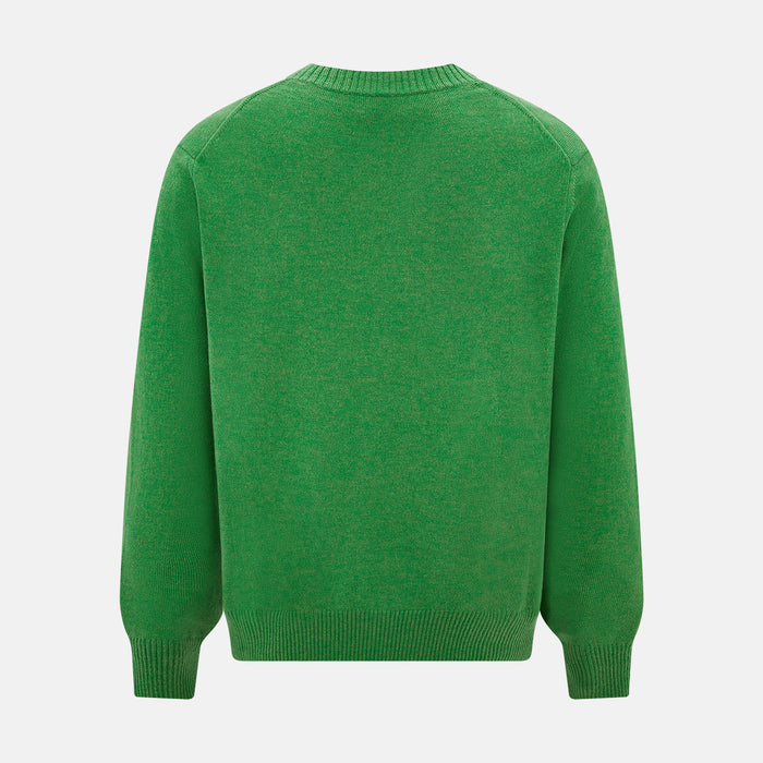 Lime Green Cashmere Cardigan Image 2
