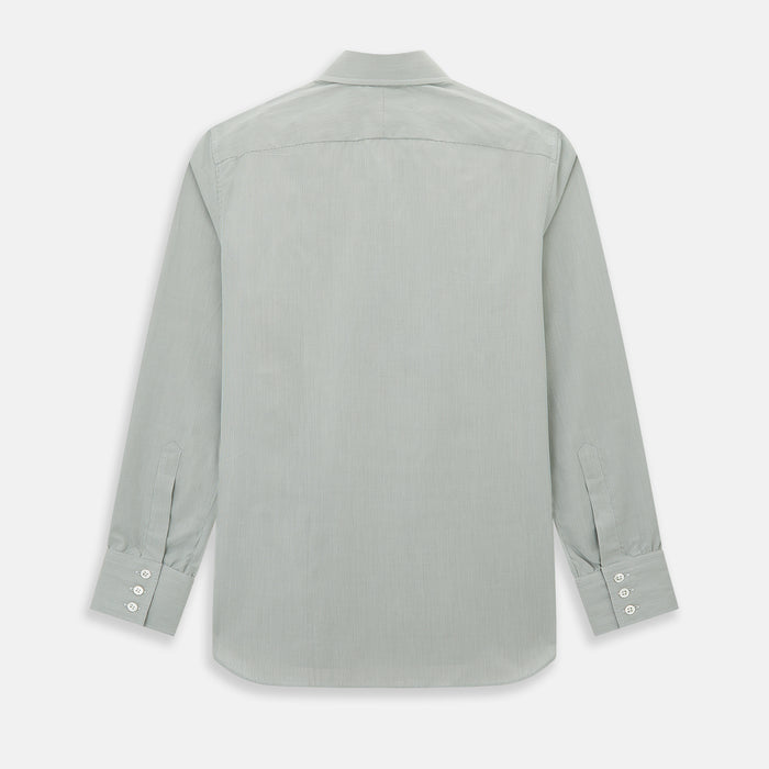 Dark Green Micro Graph Check Westminster Shirt Image 2