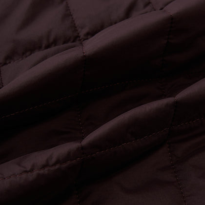 Battersea Burgundy Quilted Jacket Image 4
