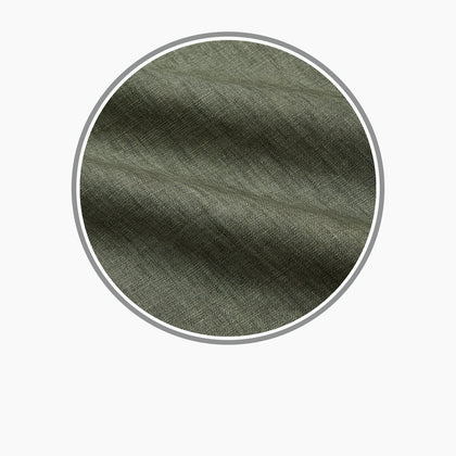 Sage Green Plain Linen Fabric Image 2
