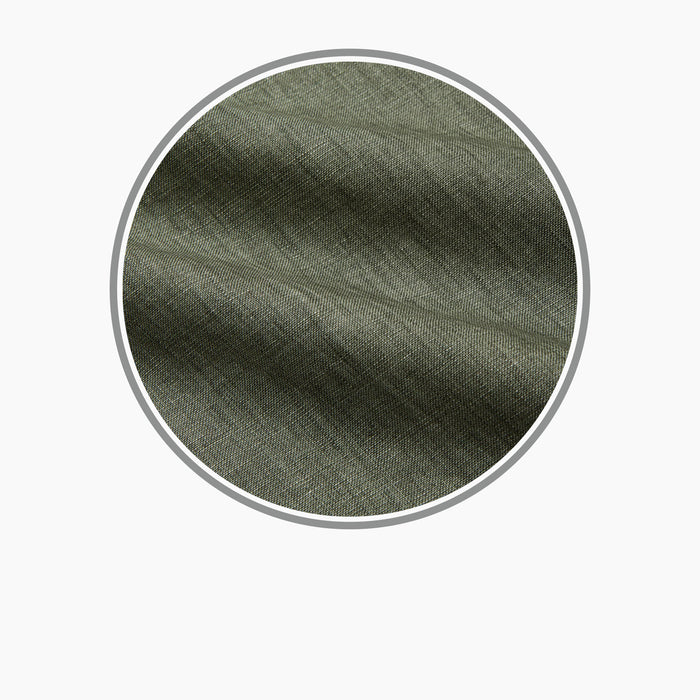 Sage Green Plain Linen Fabric Image 2