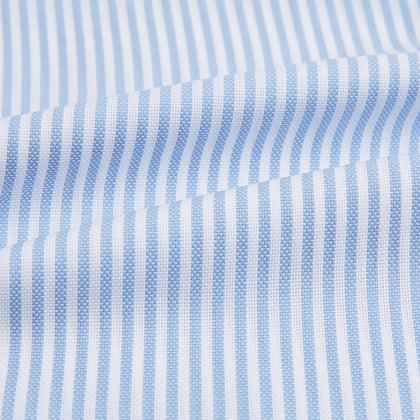 Blue Bengal Stripe Mayfair Shirt Image 5