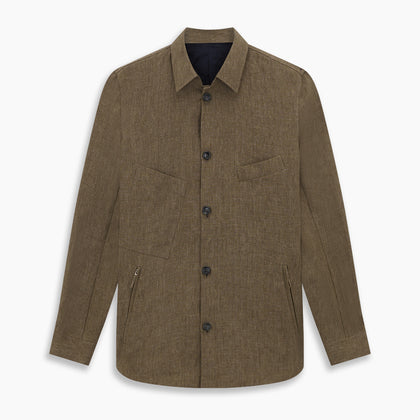 Pine Cone Linen Holland Shacket Image 5