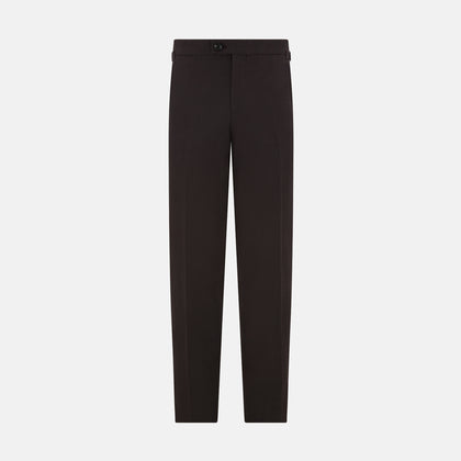 Brown Linen Henry Trousers Image 8