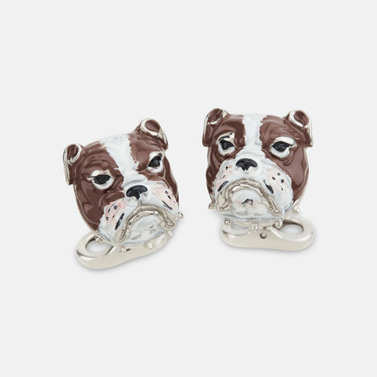 British Bulldog Cufflinks Image 2