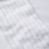 View 5 of product The Turnbull & Asser White Pleated Cotton Dress Shirt features a T&A collar and double cuffs, shown laid flat on a white background.