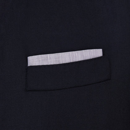 Lilac Cotton-Blend Handkerchief Image 1