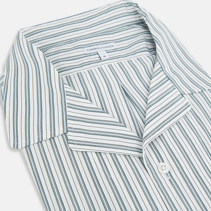 Green Double Stripe Quarzo Nightshirt Image 1
