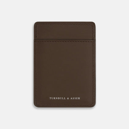 Dark Chocolate Two-slot Card Case