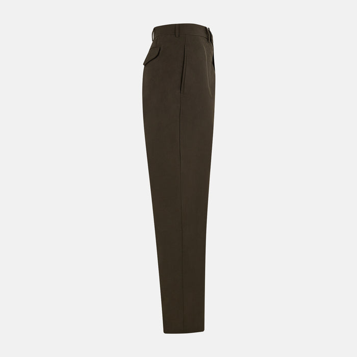 Moss Green Winston Trousers Image 3