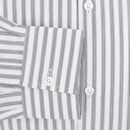 Purple Multi Stripe Quarzo Nightshirt Image 3
