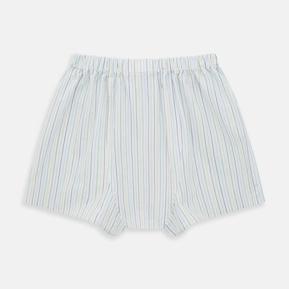 Multicoloured Stripe Godfrey Boxer Shorts Image 1