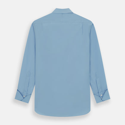 Dr. No Blue Cotton Shirt With Cocktail Cuff As Seen On James Bond Image 4