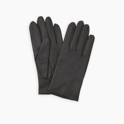 Berkeley Black Leather Evening Gloves Image 2