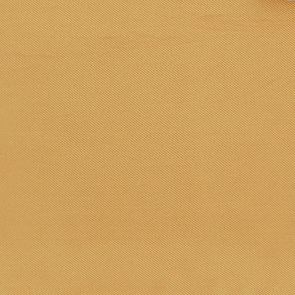 The Gold and White Piped Silk Pocket Square by Turnbull & Asser features neat white edging and TURNBULL & ASSER printed in one corner—a timeless silk accessory for any wardrobe.