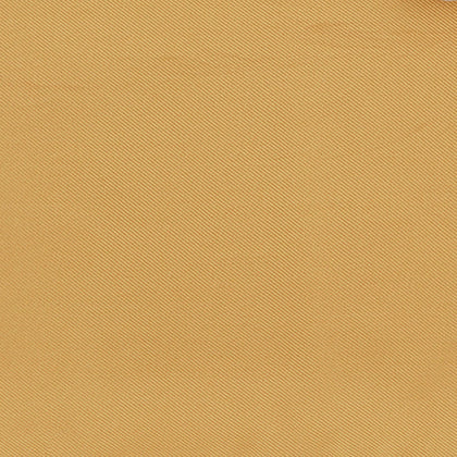 Gold and White Piped Silk Pocket Square Image 2