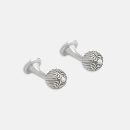 Sterling Silver Ornament Cufflinks
