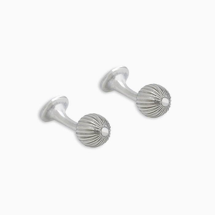 Sterling Silver Ornament Cufflinks Image 4