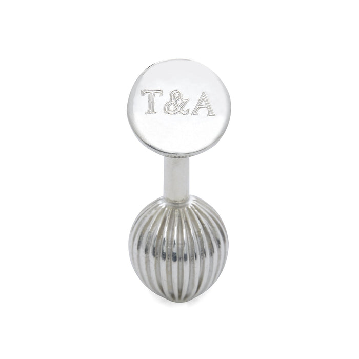 Sterling Silver Ornament Cufflinks Image 1