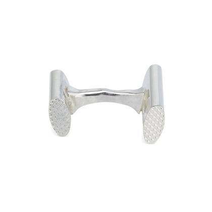 STERLING SILVER HANDLEBAR CUFFLINKS Image 2