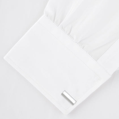 STERLING SILVER HANDLEBAR CUFFLINKS Image 3