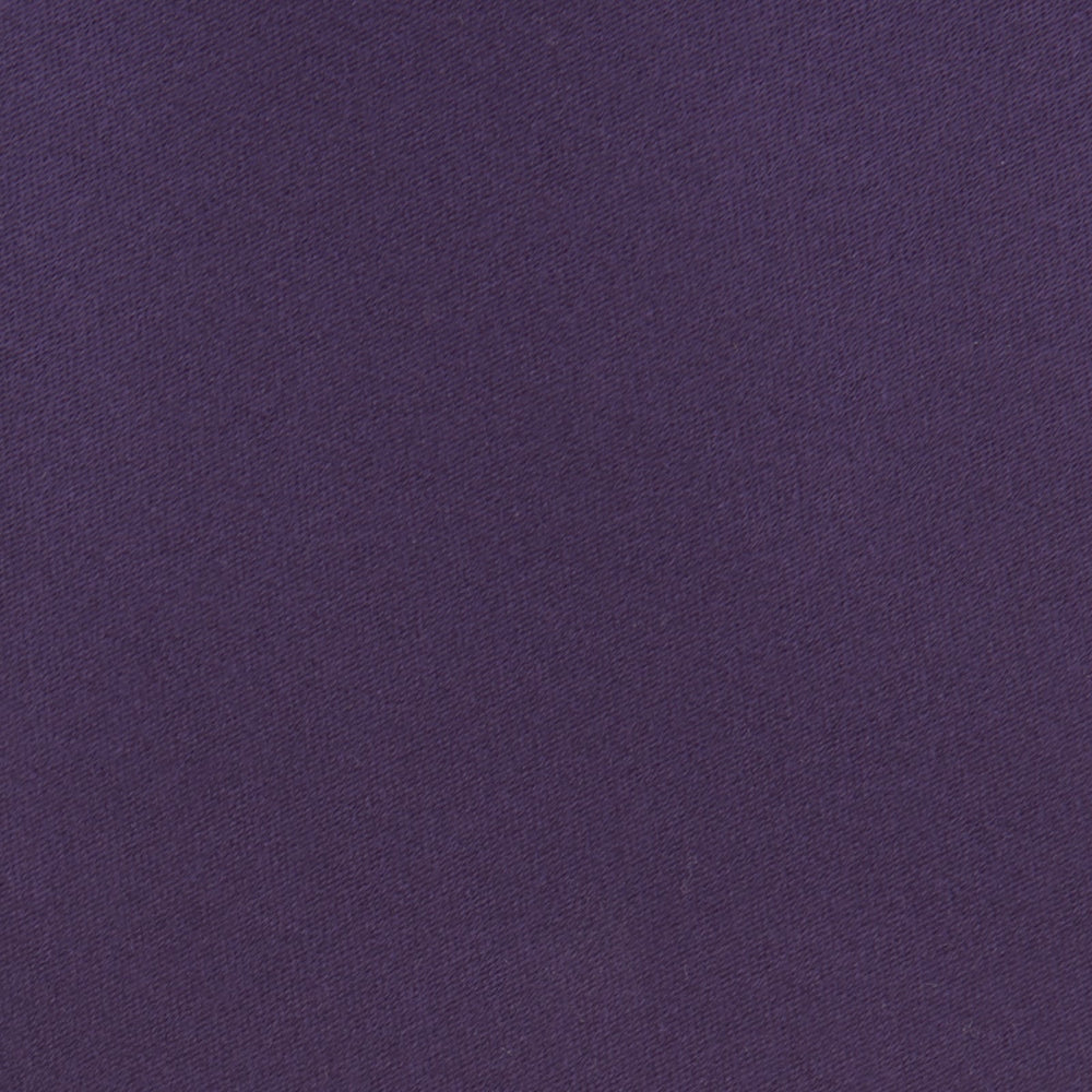 The Turnbull & Asser Plum Plain Satin Silk Tie, shown rolled up on a white background, highlights its classic and versatile style for any occasion.