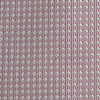 View 3 of product The Turnbull & Asser Rose and White Diamond Silk Tie, shown rolled on a white background, features a subtle diamond pattern—an elegant accessory to elevate any office shirt.