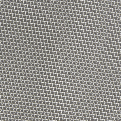 Light Grey Grenadine Silk Tie Image 2