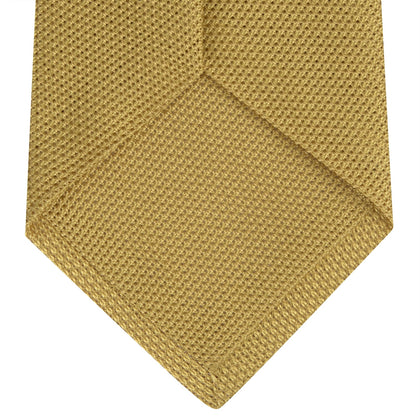 Gold Grenadine Silk Tie Image 3