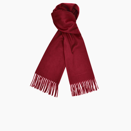 Bordeaux Pure Cashmere Scarf Image 2