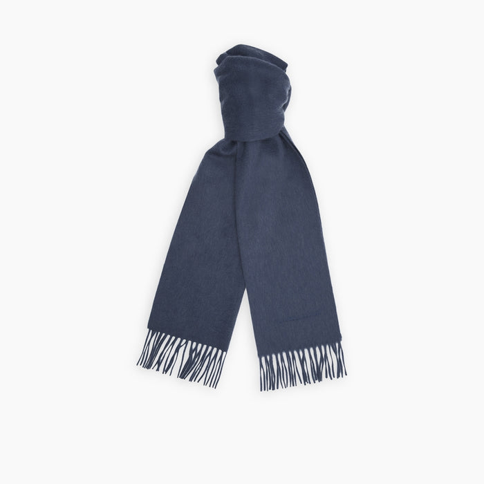Slate Pure Cashmere Scarf Image 2
