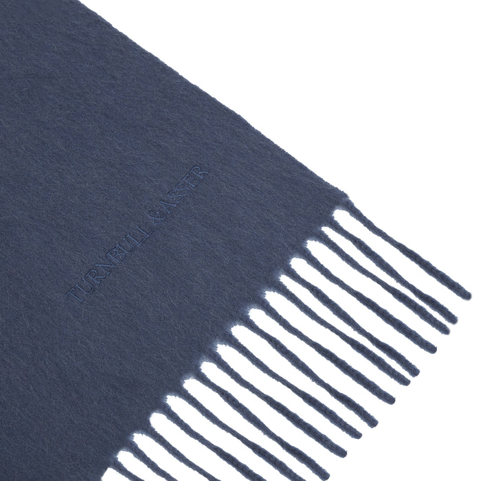 Slate Pure Cashmere Scarf Image 1