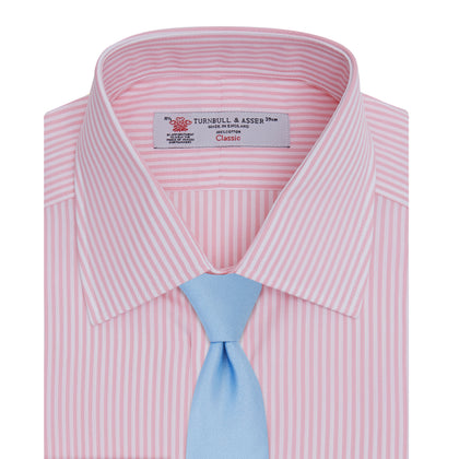 Blue Shirt with Regent Collar and 2-Button Cocktail Cuffs Image 3