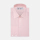 The Turnbull & Asser Pink Bengal Stripe Shirt with a T&A collar and 3-button cuffs is displayed against a white background.