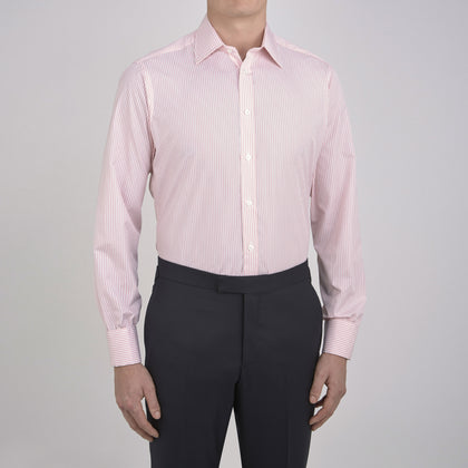 Blue Shirt with Regent Collar and 2-Button Cocktail Cuffs Image 1