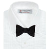 View 4 of product The Turnbull & Asser White Sea Island Quality Cotton Dress Shirt features a T&A collar and double cuffs, elegantly displayed on a light gray background.