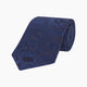 The Navy Paisley Silk Tie by Turnbull & Asser is a classic men's accessory in blue and black, adding sophistication to any look.