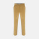 The Manson Sunflower Yellow Corduroy Trousers by Turnbull & Asser feature a straight-leg fit, belt loops, side pockets, and button closure—ideal for refreshing your seasonal wardrobe. Displayed against a plain white background.
