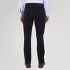View 3 of product A pair of Turnbull & Asser Navy Cotton Cashmere Corduroy 5-Pocket Trousers, shown front-facing on a plain white background.