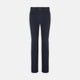 The Hanley Navy Moleskin 5-Pocket Trousers by Turnbull & Asser feature a classic straight-leg fit with front and back pockets, button and zip closure—versatile navy trousers shown against a white background.