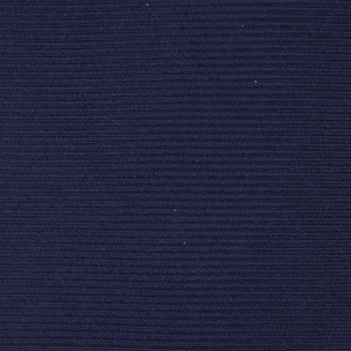 View 3 of product The Turnbull & Asser Navy Horizontal Twill Silk Tie features a subtle textured pattern and is elegantly displayed on a plain white background—ideal for pairing with cotton shirts for a smart, refined look.