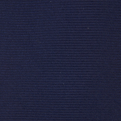 Navy Horizontal Twill Silk Tie Image 2