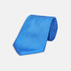 The Turnbull & Asser Slim Royal Blue Twill Silk Tie features a refined twill texture in bright blue, displayed on a white background—an ideal smart accent to pair with cotton shirts.