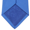 View 4 of product The Turnbull & Asser Slim Royal Blue Twill Silk Tie features a refined twill texture in bright blue, displayed on a white background—an ideal smart accent to pair with cotton shirts.